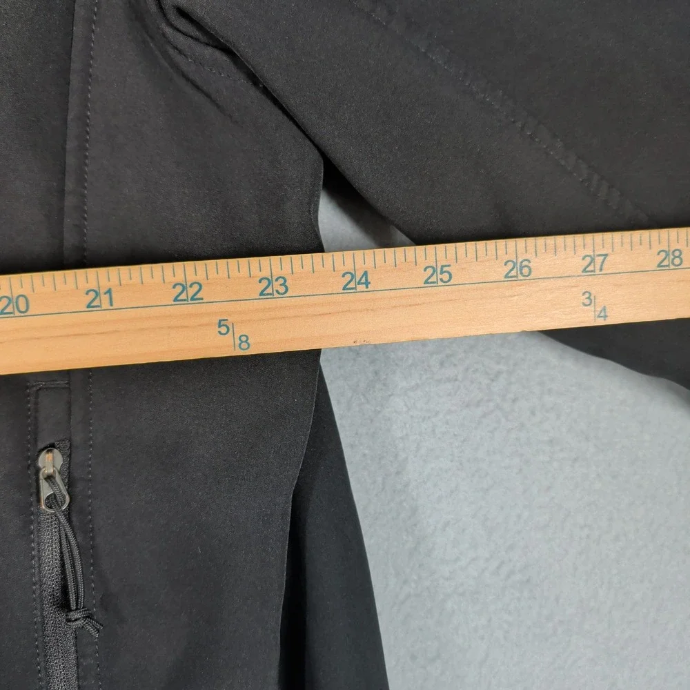 The North Face Jacket Mens XL Black Apex Bionic Softshell Windwall Fleece Lined